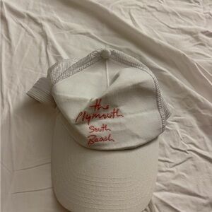 White Mesh Trucker Cap - The Plymouth South Beach Hotel